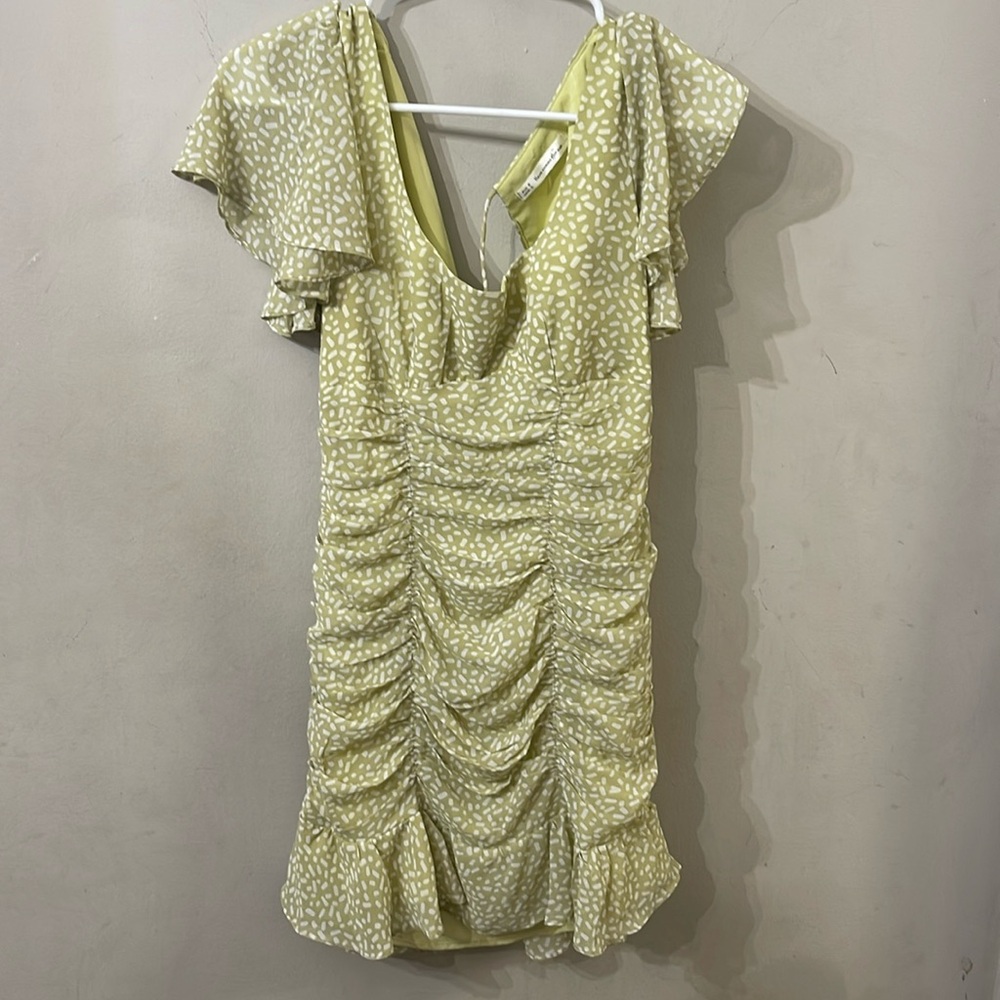 Here Comes the Sun, Small Ruched Mini Dress